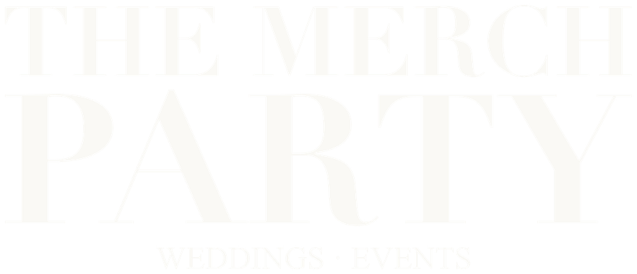 The Merch Party · Weddings · Events